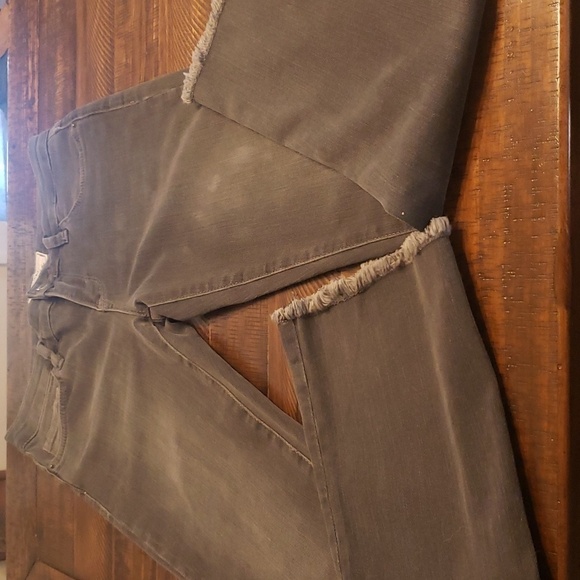 Free People Dark Wash Stretch Jeans - Picture 3 of 7